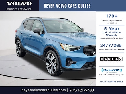 Featured used 2023 Volvo XC40 B5 Plus Dark Theme SUV for sale in Dulles, VA