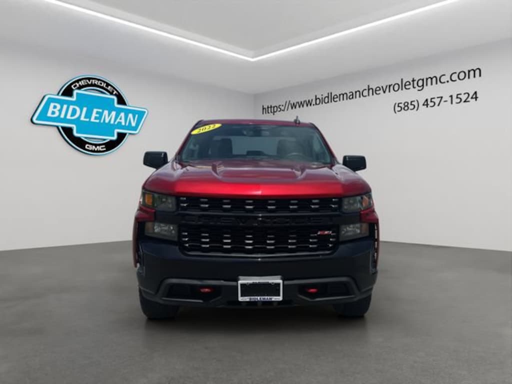 Used 2022 Chevrolet Silverado 1500 LTD Custom Trail Boss Truck Crew Cab