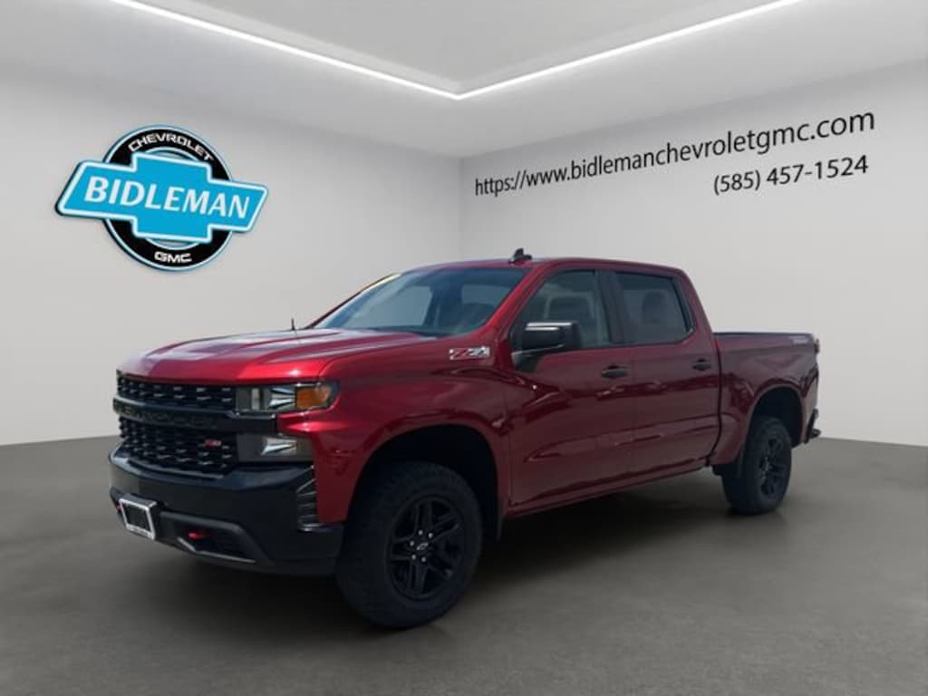 Used 2022 Chevrolet Silverado 1500 LTD Custom Trail Boss Truck Crew Cab