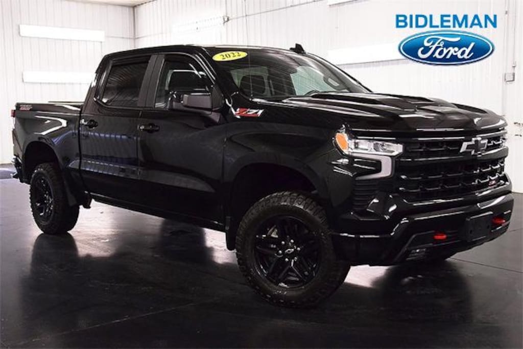 Used 2022 Chevrolet Silverado 1500 LT Trail Boss Crew Cab Short Bed Truck