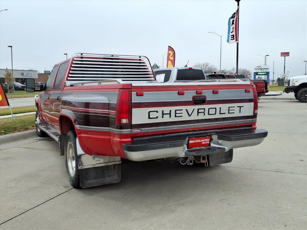 Used 1994 Chevrolet K3500 Cheyenne Fleetside (STD is Estimated) Truck Crew Cab