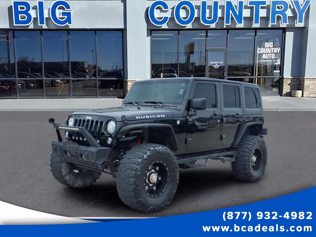 Used 2017 Jeep Wrangler JK Unlimited Rubicon 4x4 SUV