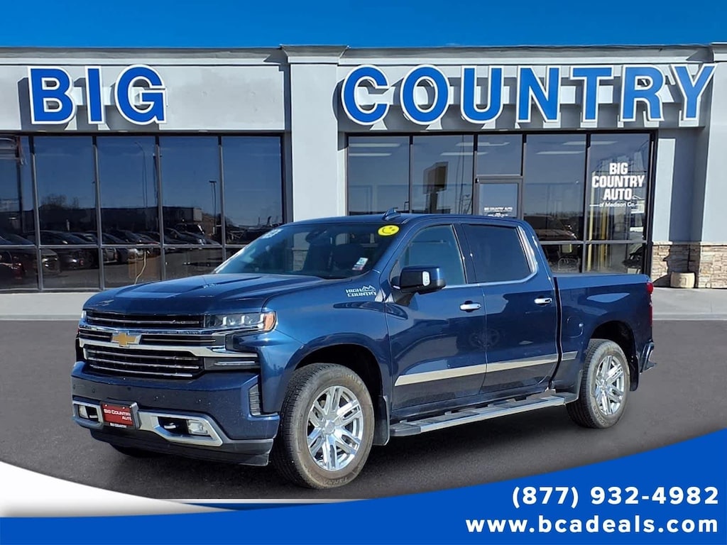 Used 2019 Chevrolet Silverado 1500 High Country Truck Crew Cab