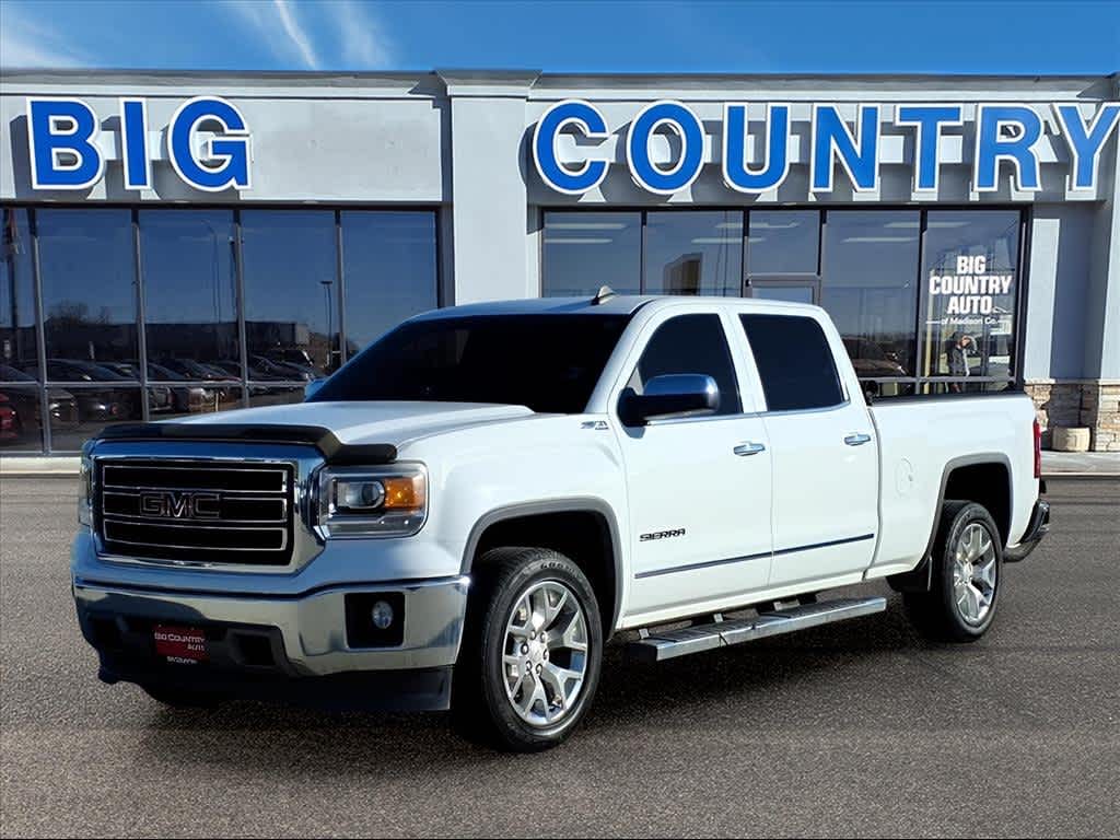 Used 2015 GMC Sierra 1500 SLT Value Package Truck Crew Cab