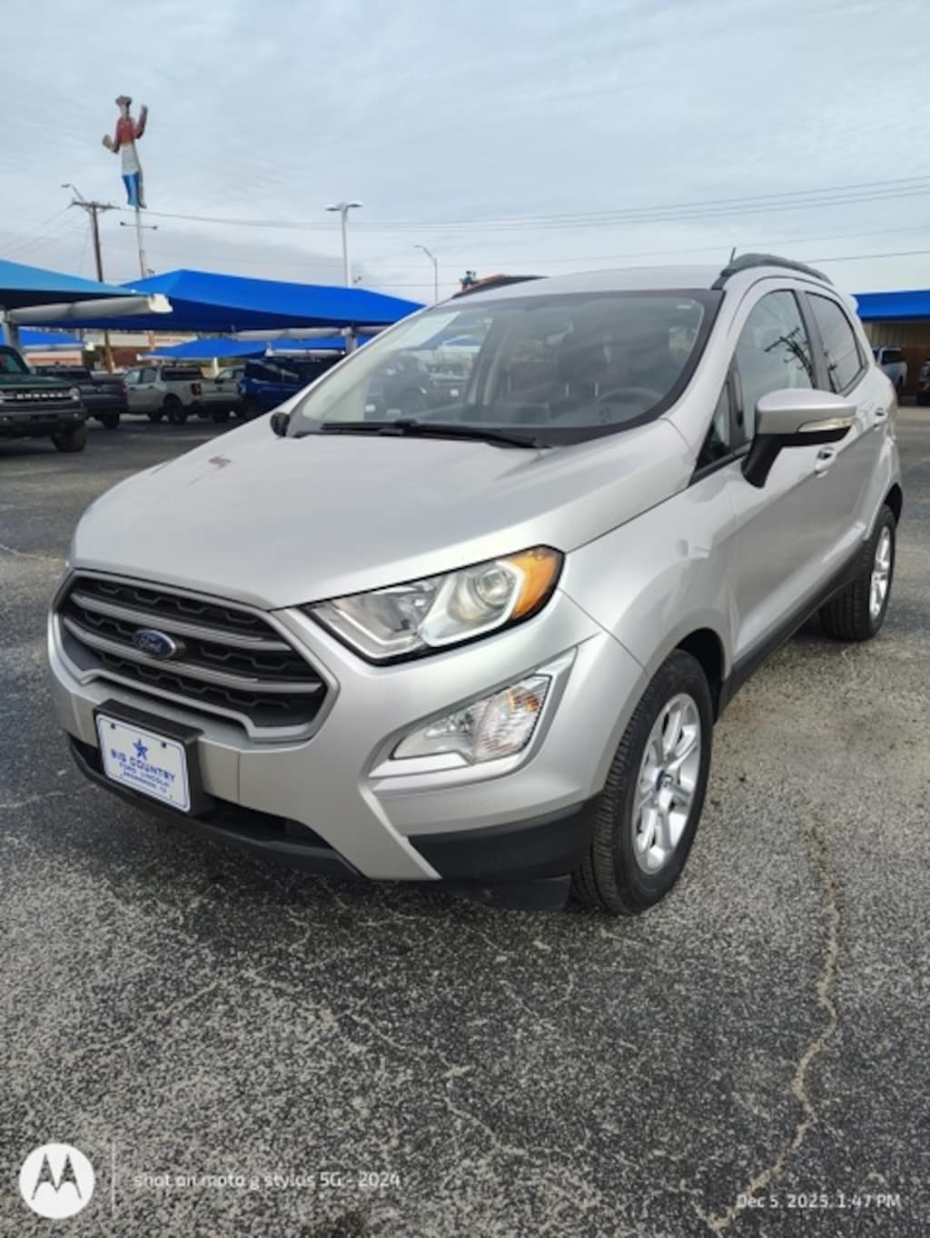 Used 2021 Ford EcoSport SE SUV