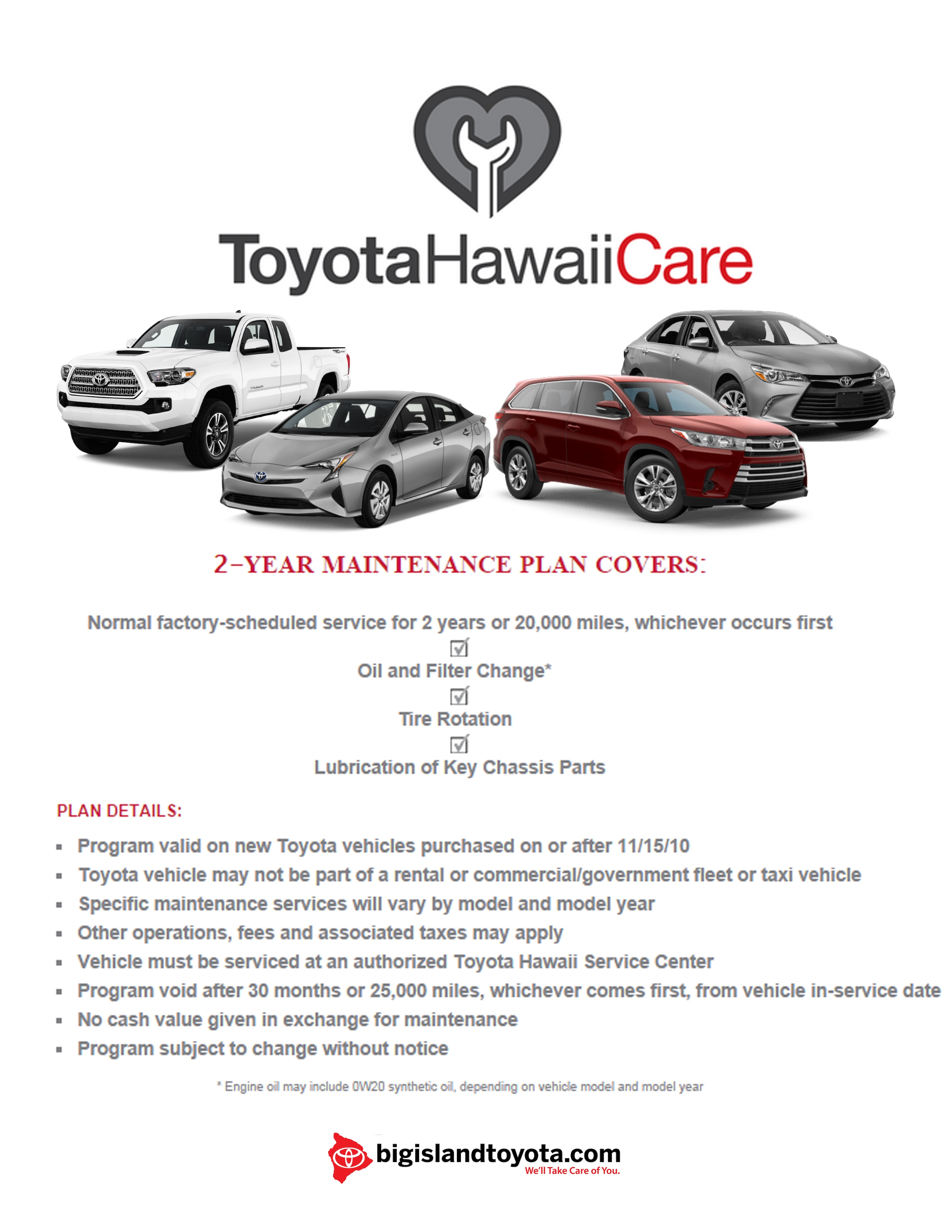 Toyota Hawaii Care Big Island Toyota Hilo