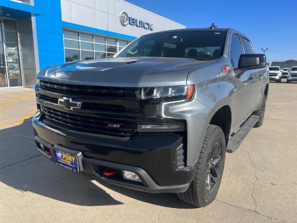 Used 2021 Chevrolet Silverado 1500 LT Trail Boss Crew Cab Short Bed Truck