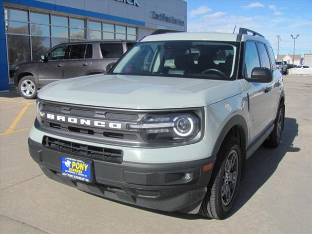 Used 2022 Ford Bronco Sport Big Bend with VIN 3FMCR9B62NRD50483 for sale in Minden, NE