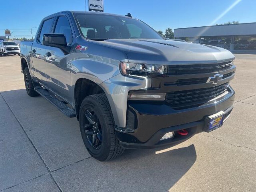 Used 2021 Chevrolet Silverado 1500 LT Trail Boss Crew Cab Short Bed Truck