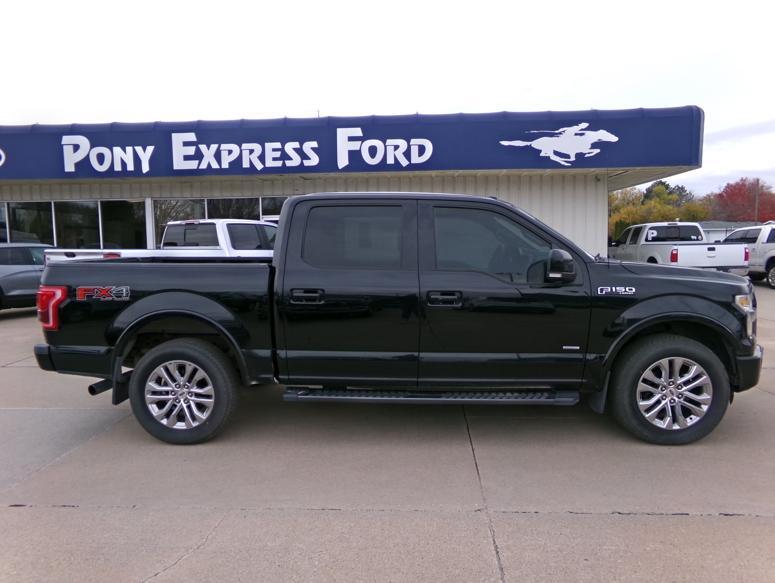 Used 2016 Ford F-150 Lariat with VIN 1FTEW1EG5GKD55227 for sale in Minden, NE
