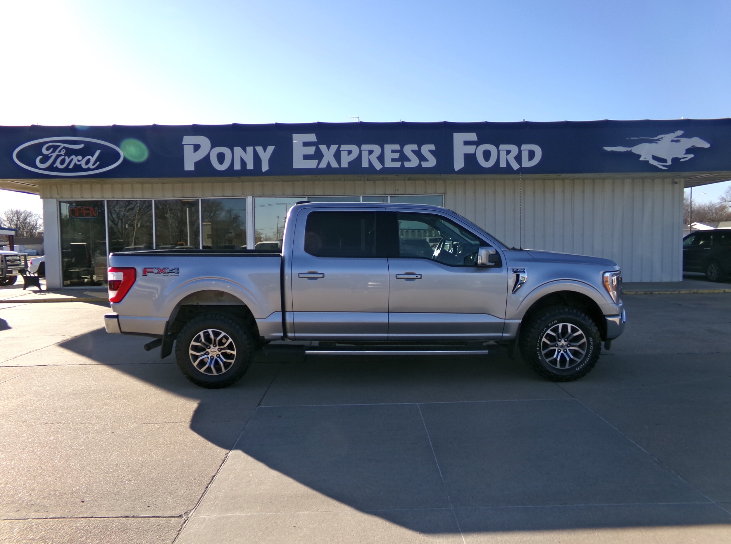 Used 2021 Ford F-150 Lariat with VIN 1FTFW1E85MFA81609 for sale in Minden, NE