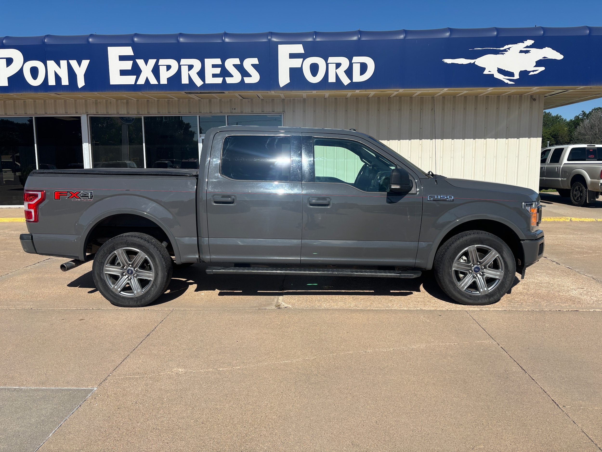 Used 2018 Ford F-150 XLT with VIN 1FTEW1EG5JFB58655 for sale in Minden, NE