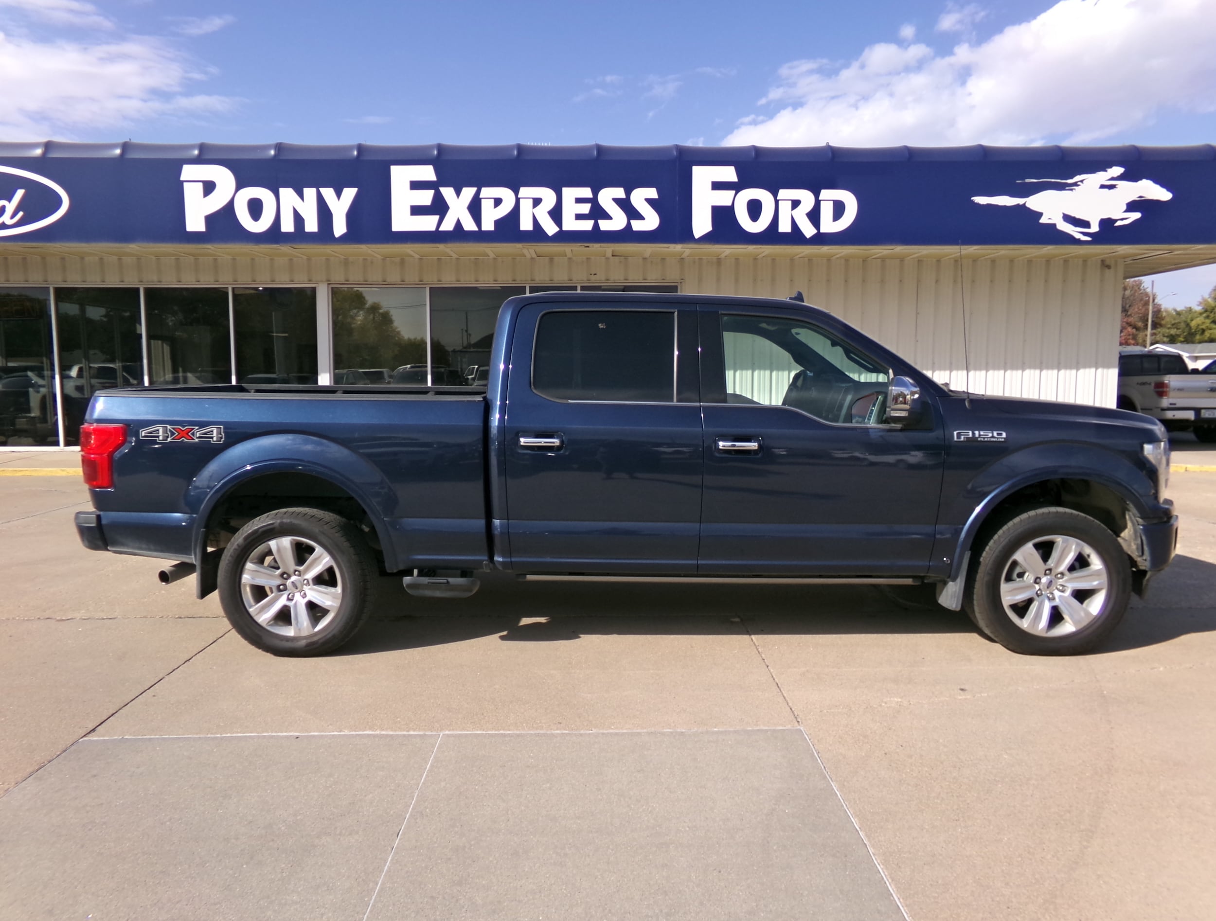 Used 2020 Ford F-150 Platinum with VIN 1FTFW1E43LFC05615 for sale in Minden, NE