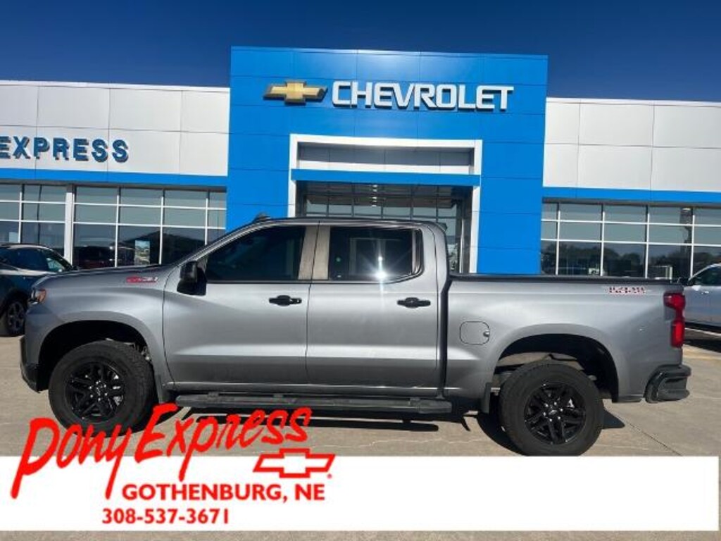 Used 2021 Chevrolet Silverado 1500 LT Trail Boss Crew Cab Short Bed Truck