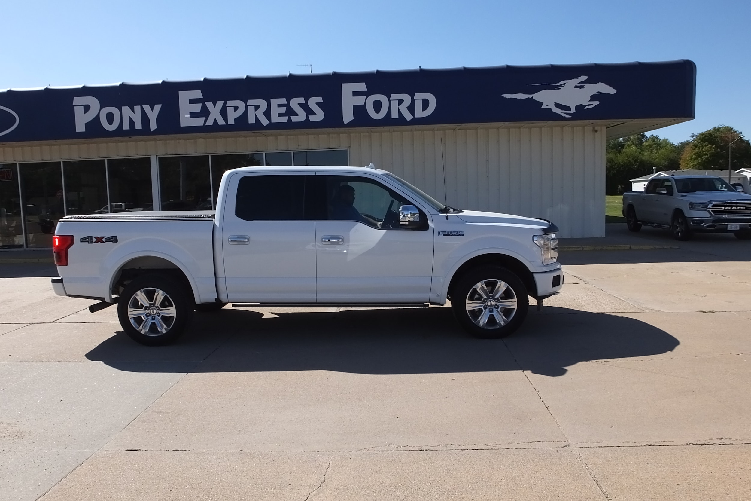 Used 2020 Ford F-150 Platinum with VIN 1FTEW1E43LFA71510 for sale in Minden, NE