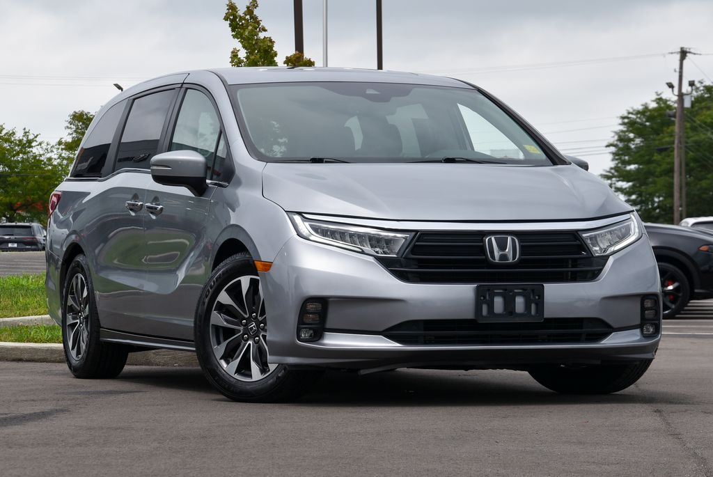 Used 2021 Honda Odyssey EX-L with VIN 5FNRL6H79MB006793 for sale in Nicholasville, KY