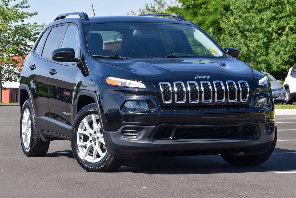 Used 2017 Jeep Cherokee Sport with VIN 1C4PJLAB8HW661538 for sale in Nicholasville, KY