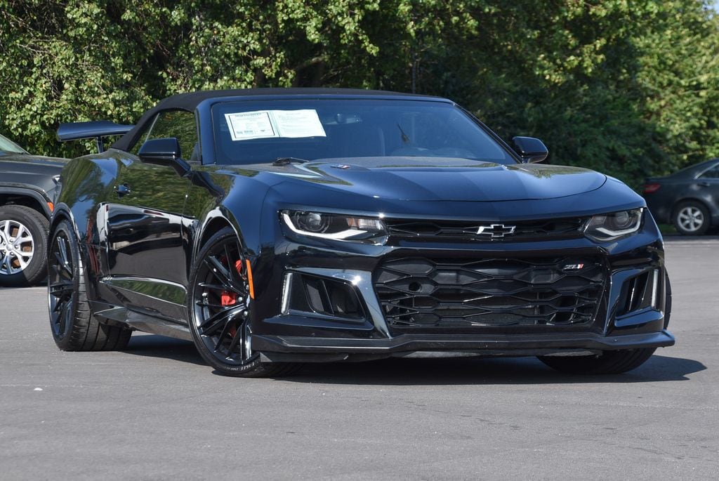 Used 2018 Chevrolet Camaro ZL1 with VIN 1G1FK3D67J0139377 for sale in Nicholasville, KY