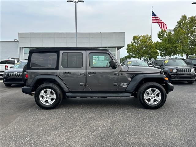 Used 2019 Jeep Wrangler Unlimited Sport S with VIN 1C4HJXDG2KW539980 for sale in Greenville, SC