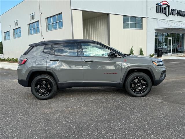 Certified 2023 Jeep Compass Trailhawk with VIN 3C4NJDDN3PT555117 for sale in Greenville, SC