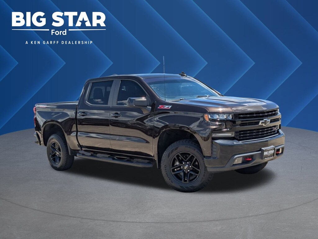 Used 2020 Chevrolet Silverado 1500 LT Trail Boss 4WD Crew Cab 147 LT Trail Boss