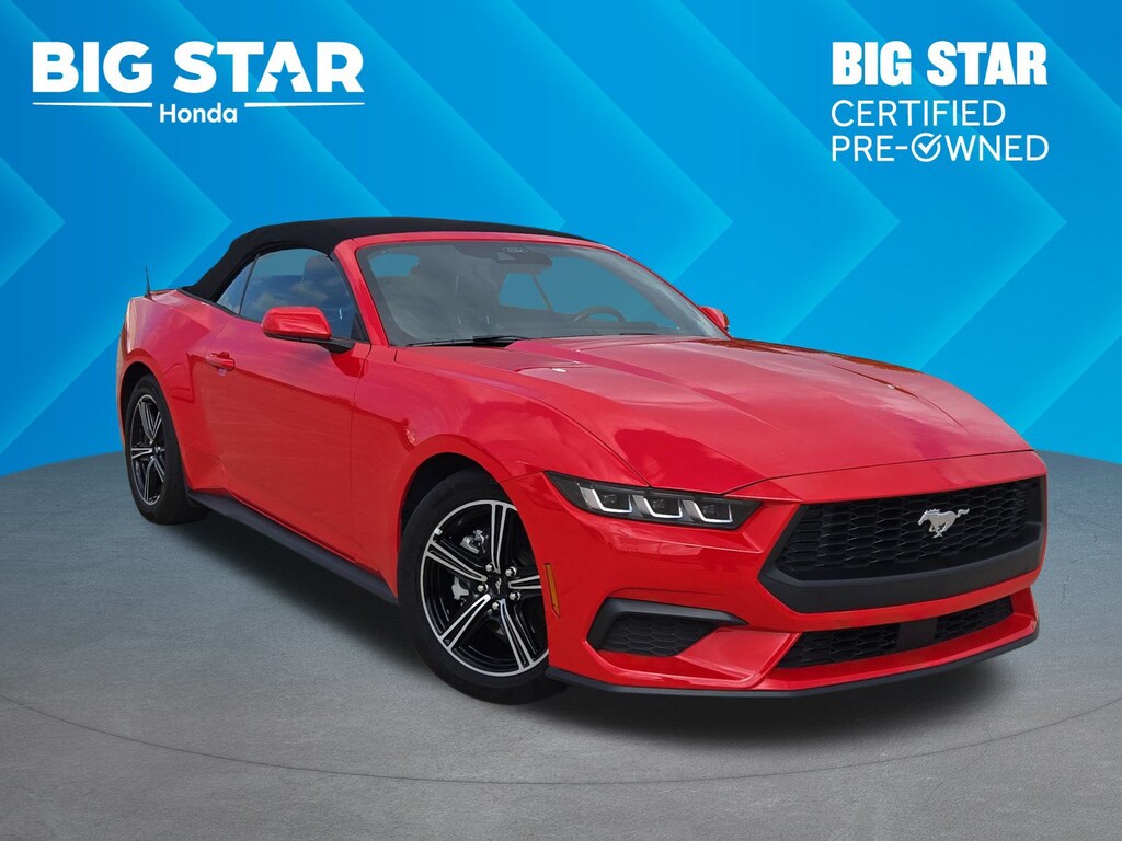 Certified 2025 Ford Mustang Convertible