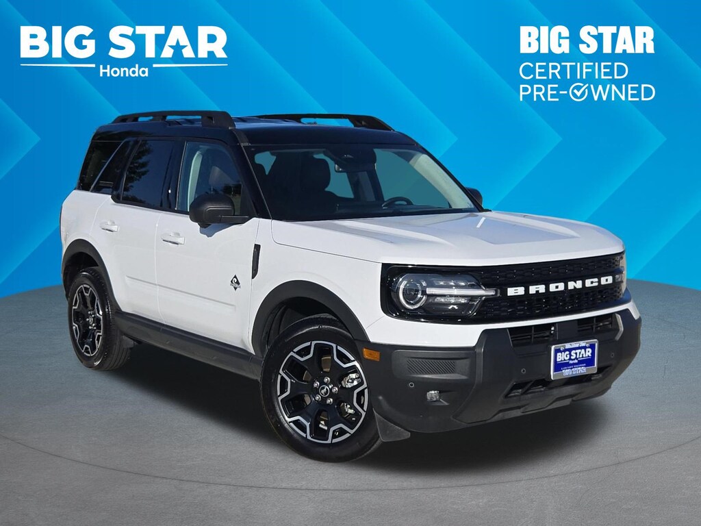 Certified 2025 Ford Bronco Sport Outer Banks SUV