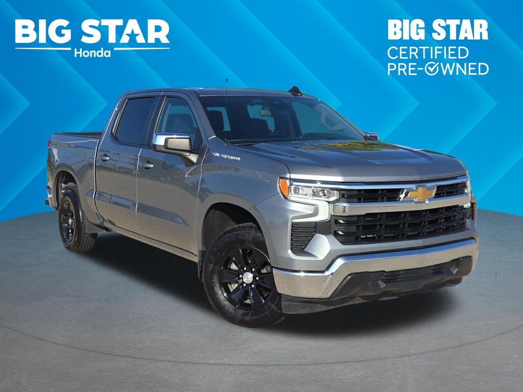 Certified 2025 Chevrolet Silverado 1500 LT w/1LT Truck Crew Cab