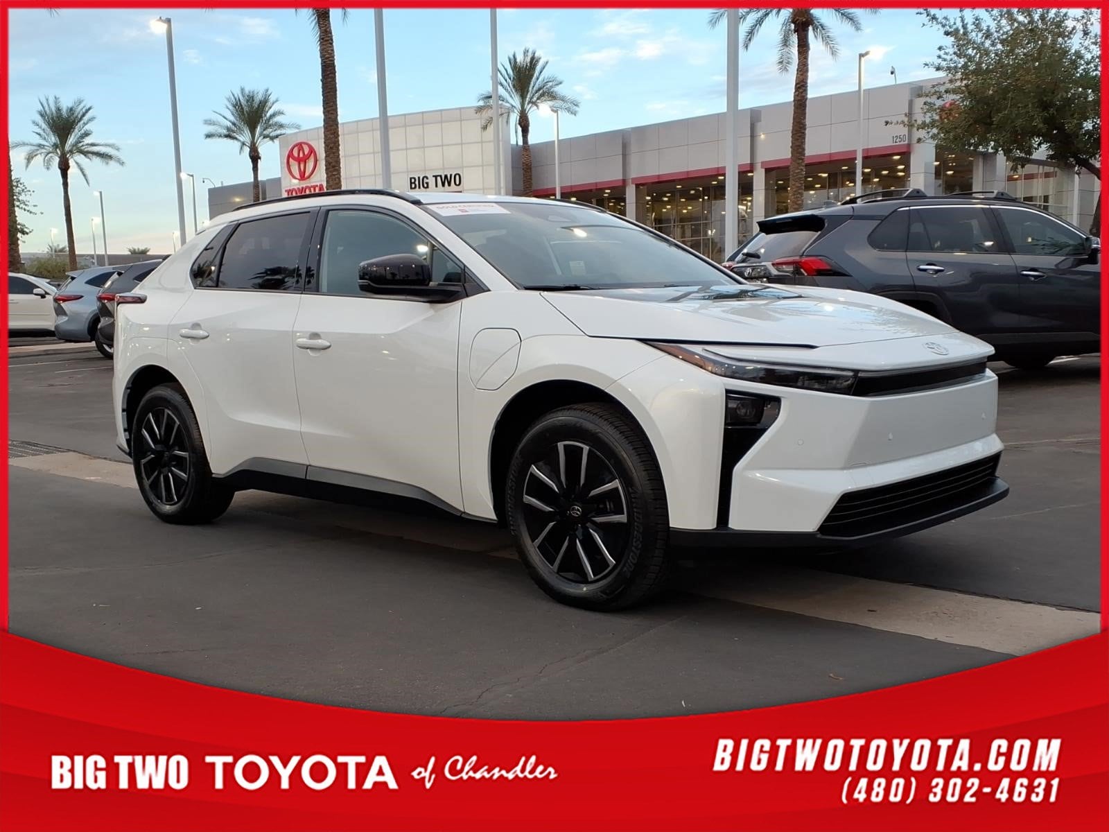 Certified 2026 Toyota bZ XLE with VIN JTMBCAEB6TA007310 for sale in Chandler, AZ