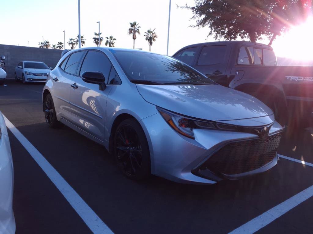 Used 2022 Toyota Corolla Hatchback Nightshade with VIN JTND4MBE9N3176147 for sale in Northfield, Minnesota