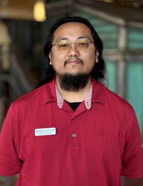 Staff member Miguel Cota from ID_3dd323