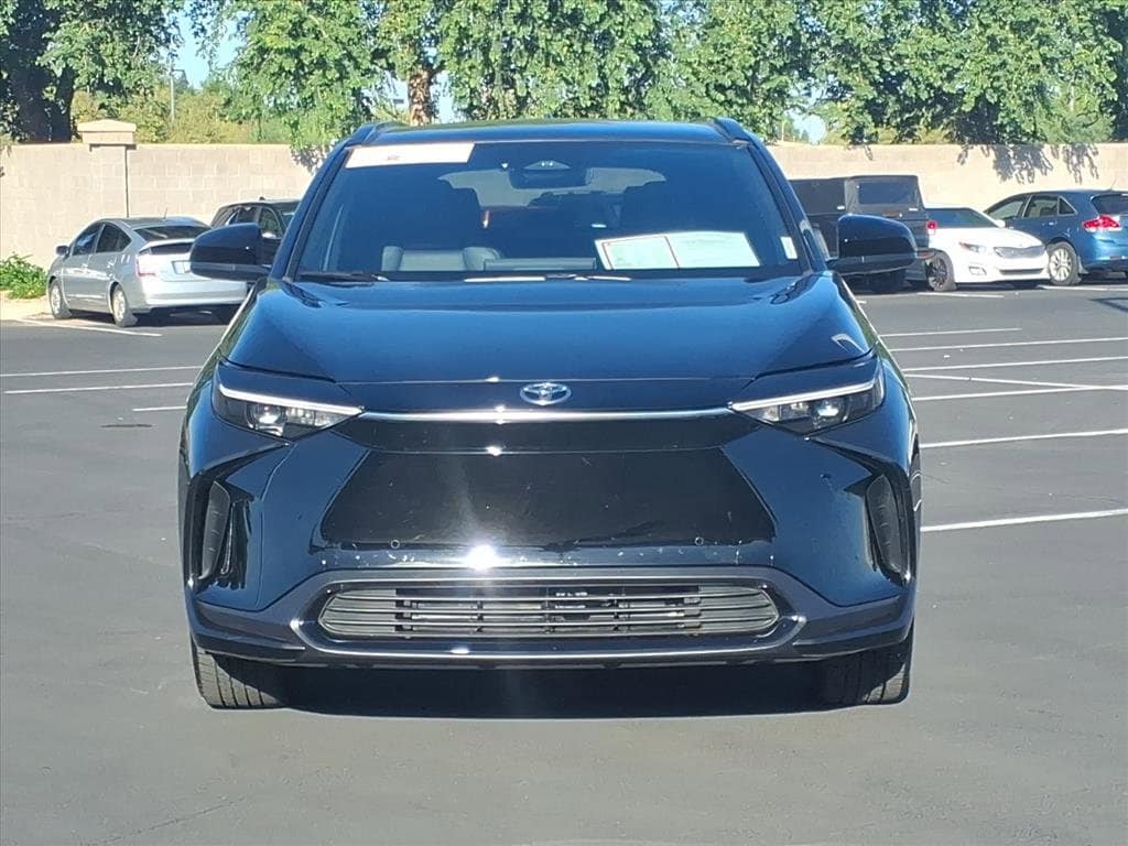 Certified 2025 Toyota bZ4X XLE with VIN JTMABACA7SA095386 for sale in Chandler, AZ