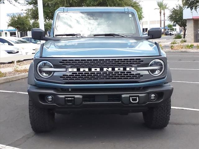 Used 2022 Ford Bronco 2-Door Badlands with VIN 1FMDE5CH2NLB78222 for sale in Chandler, AZ