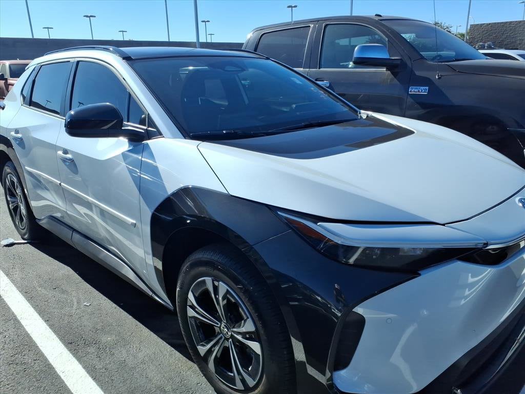 Certified 2025 Toyota bZ4X XLE with VIN JTMAAAAA4SA069026 for sale in Chandler, AZ