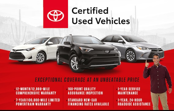 Certified Used Toyota Cars for Sale in Chandler, AZ