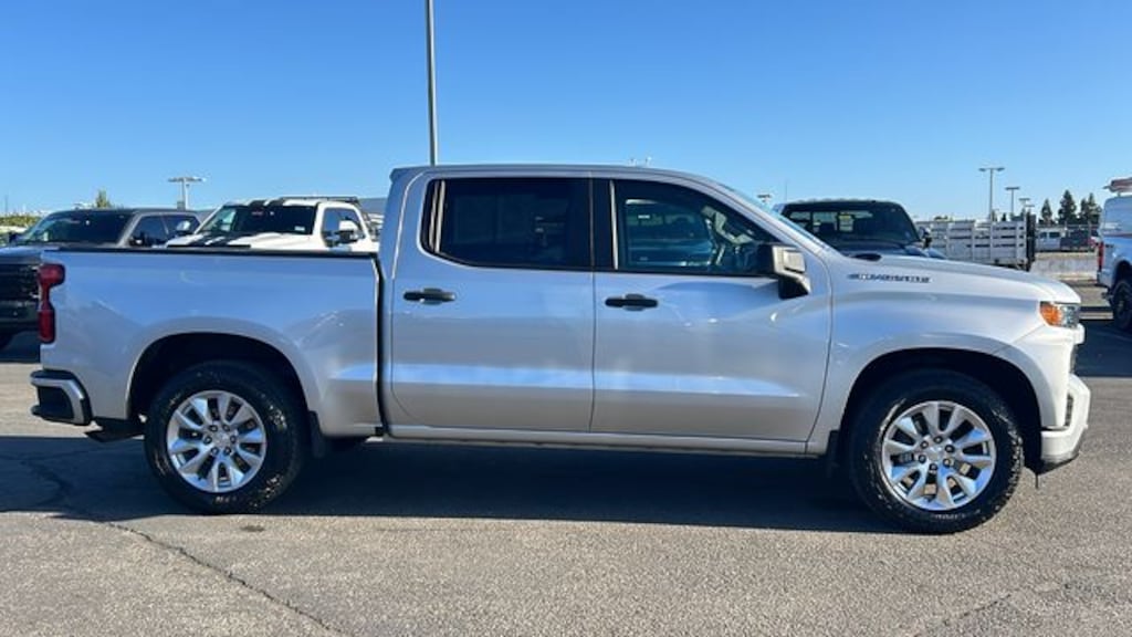Certified 2021 Chevrolet Silverado 1500 Custom Truck Crew Cab