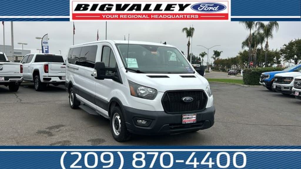 Certified 2023 Ford Transit-350 Passenger Wagon Low Roof Van