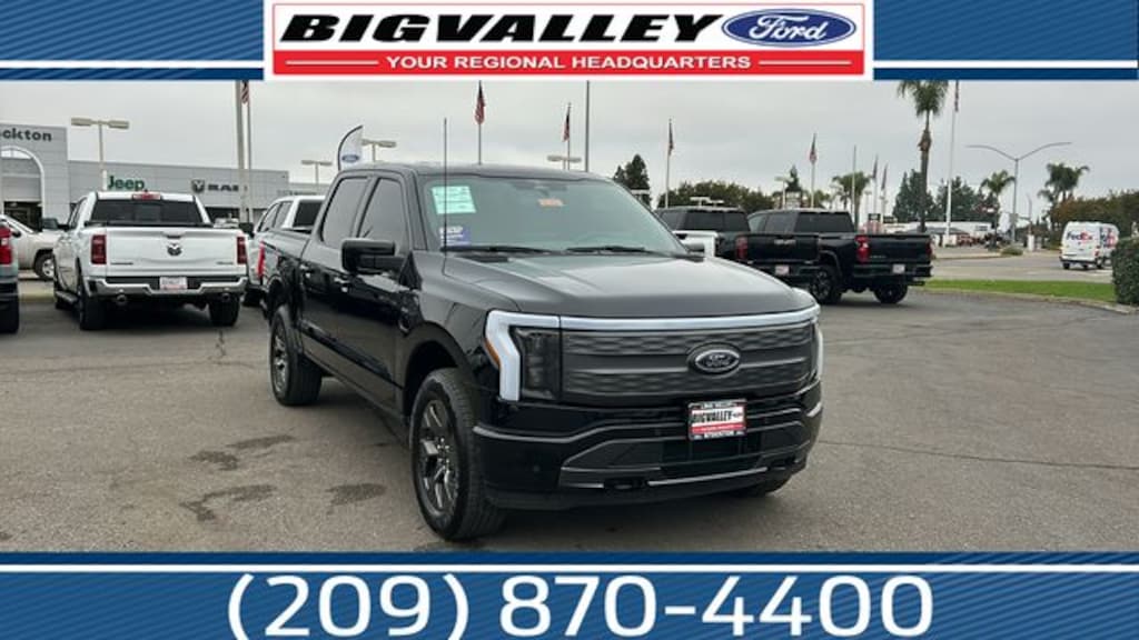 Certified 2023 Ford F-150 Lightning Truck SuperCrew Cab