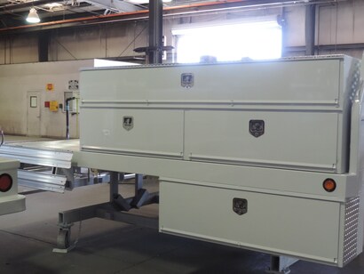 Fabricating custom service bodies.