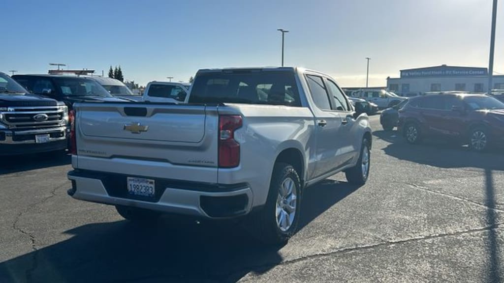 Certified 2021 Chevrolet Silverado 1500 Custom Truck Crew Cab
