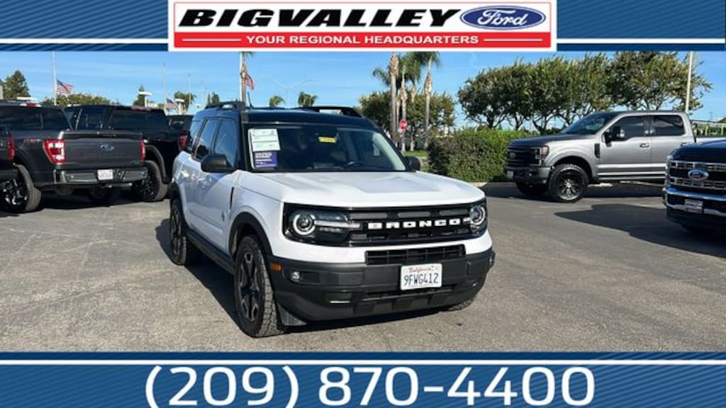 Certified 2023 Ford Bronco Sport Outer Banks SUV