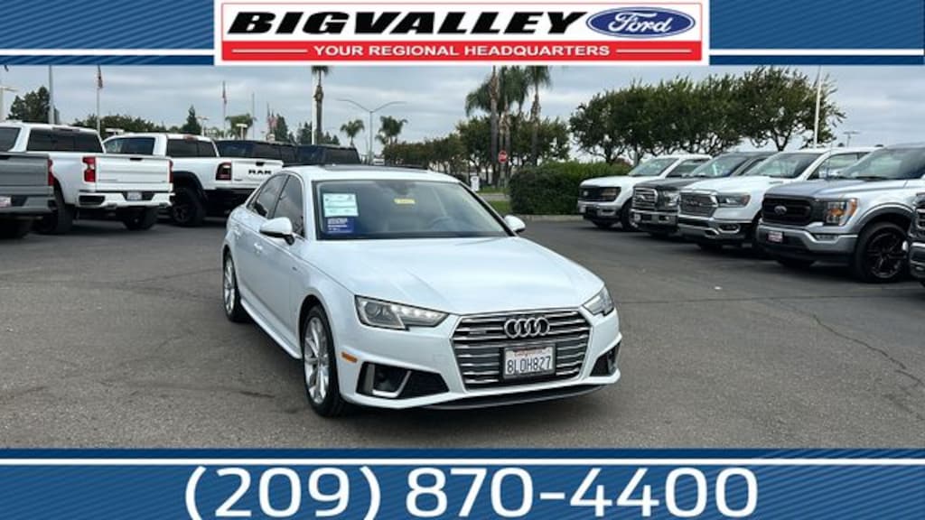 Certified 2019 Audi A4 2.0T Premium Sedan