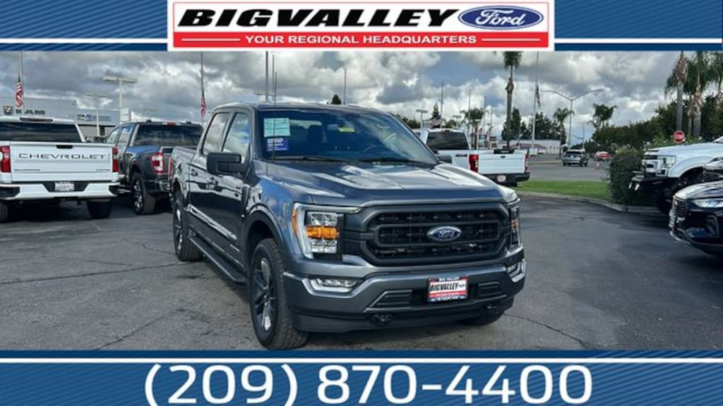 Certified 2023 Ford F-150 XLT Truck SuperCrew Cab