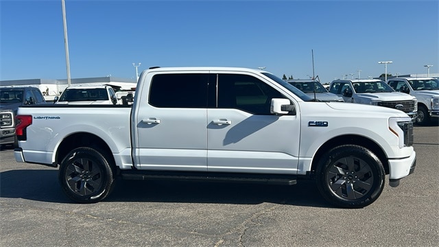 Used 2024 Ford F-150 Lightning Lariat with VIN 1FT6W5L70RWG32389 for sale in Stockton, CA