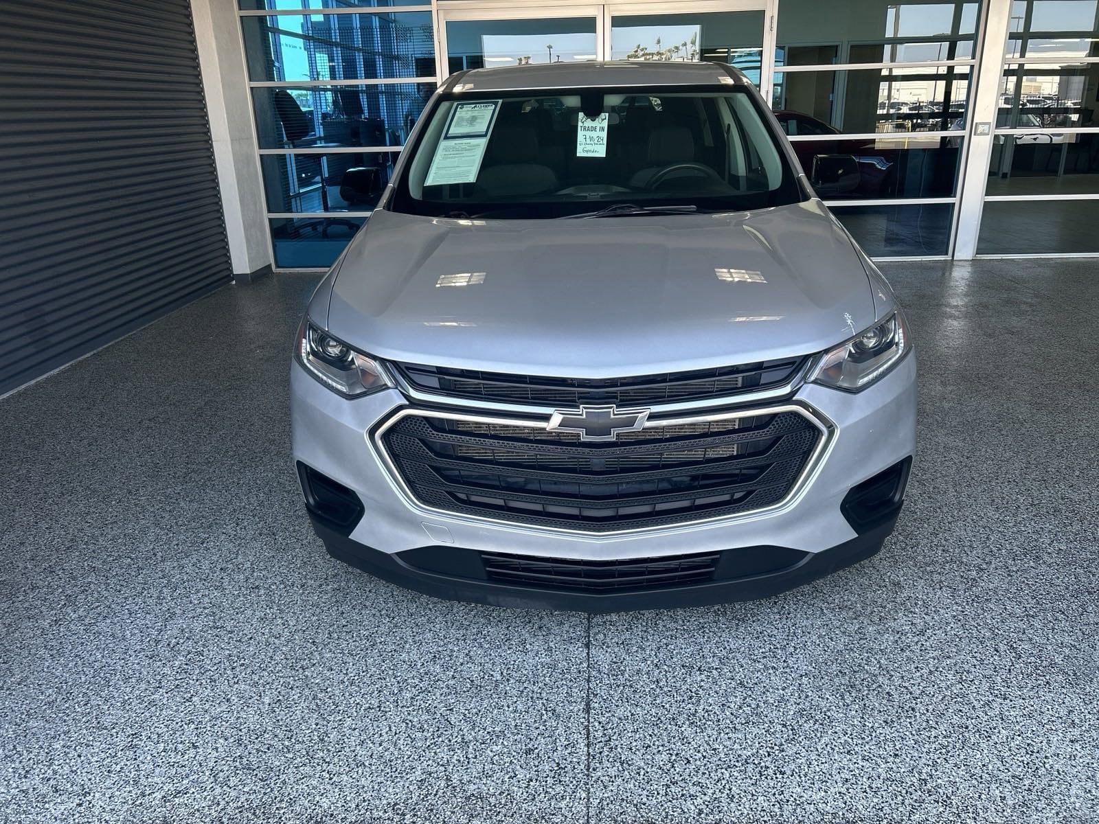 Used 2021 Chevrolet Traverse LS with VIN 1GNERFKWXMJ245055 for sale in Yuma, AZ