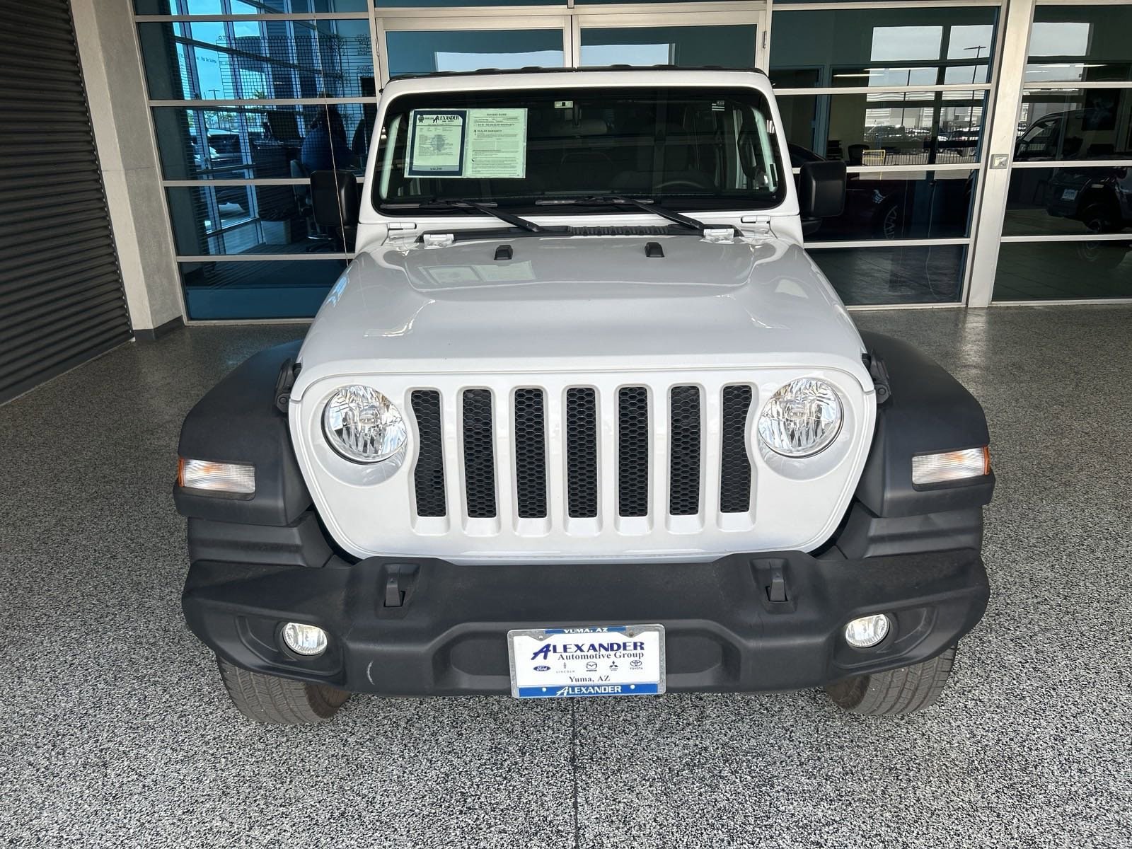 Used 2023 Jeep Wrangler 4-Door Sport S with VIN 1C4HJXDN0PW632843 for sale in Yuma, AZ