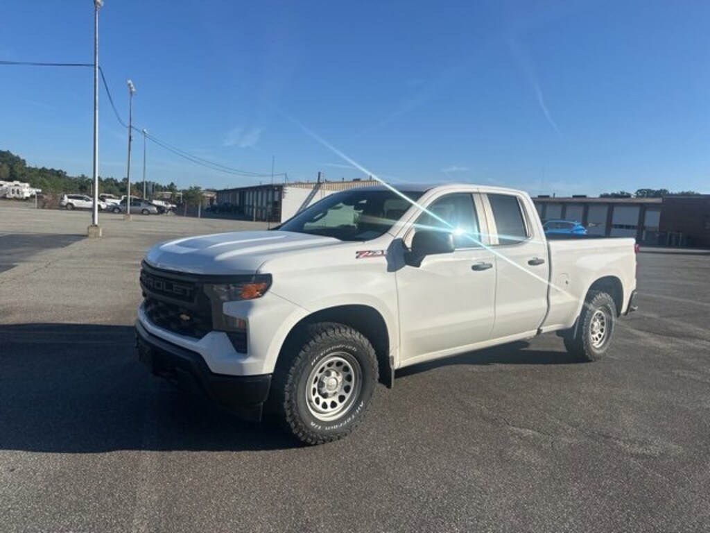 Certified 2023 Chevrolet Silverado 1500 Work Truck Truck Double Cab