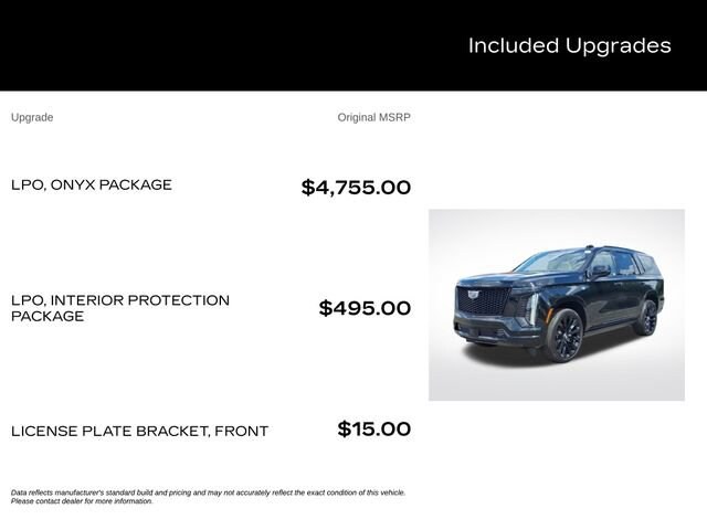 2026 Cadillac Escalade Platinum Sport - Photo 3