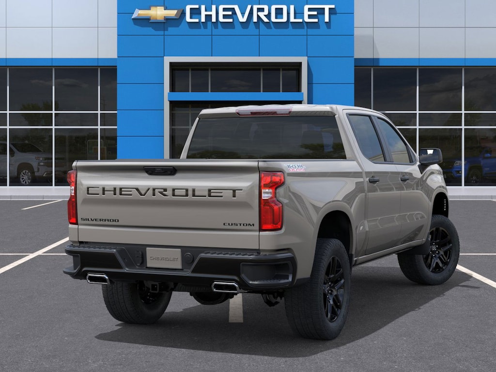 New 2026 Chevrolet Silverado 1500 Custom Trail Boss Truck