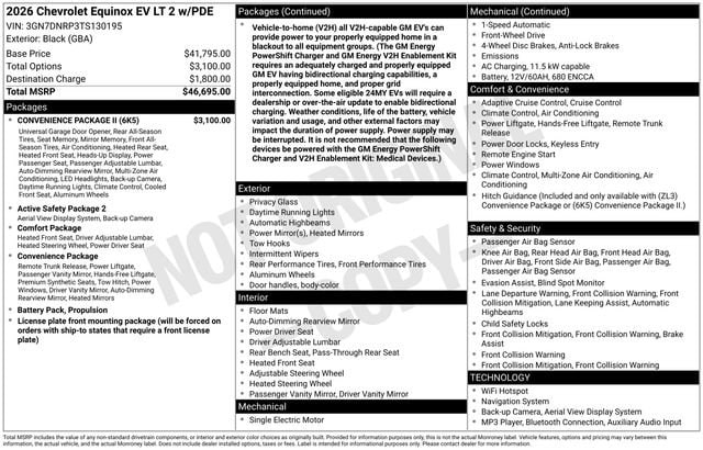 2026 Chevrolet Equinox EV 2LT - Photo 3